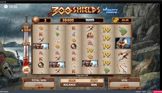 300 Shields Mighty Ways (Light & Wonder) 1