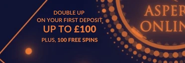 Aspers Online Promo: 100 Free Spins Welcome Bonus!