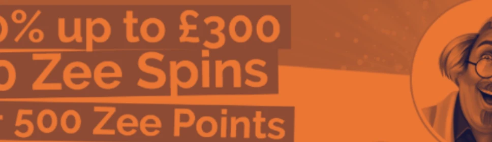 Playzee Welcome Promotion: 100% Deposit up to £300 + 100 Free Spins