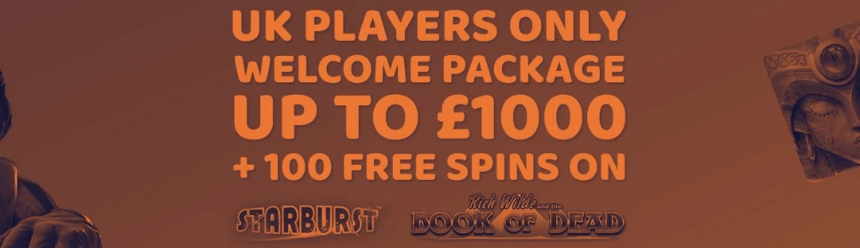 Monster Casino Welcome Package: £1000 Bonus and Spins