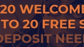 Casino 2020 Welcome Bonus: £20 bonus and 20 Free Spins!