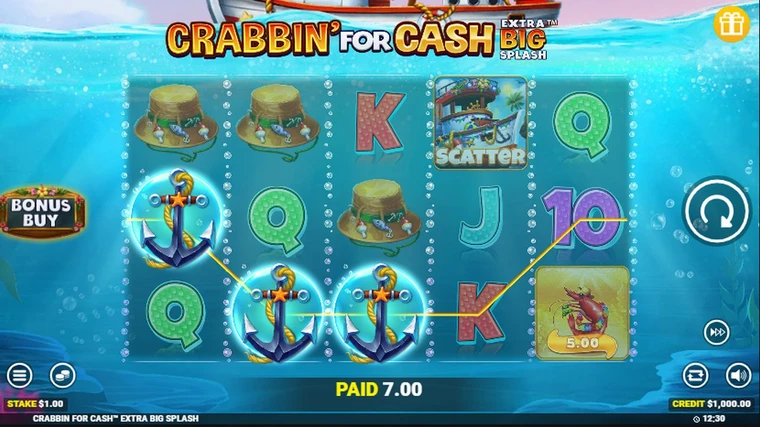 Crabbin' for Cash Extra Big Splash (Blueprint Gaming) 1
