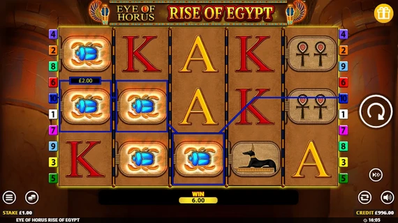 Eye of Horus- Rise of Egypt (Blueprint Gaming) 3