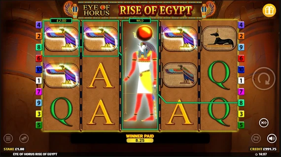 Eye of Horus- Rise of Egypt (Blueprint Gaming) 4