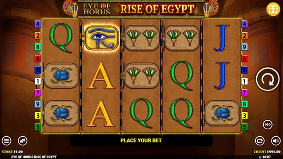 Eye of Horus- Rise of Egypt (Blueprint Gaming) 2