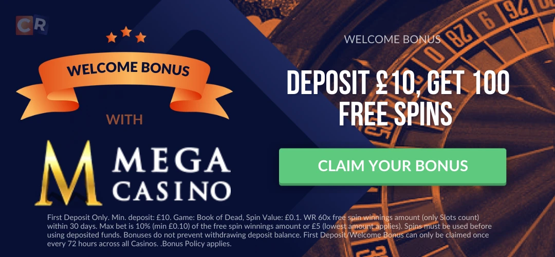 Mega Casino Welcome Offer