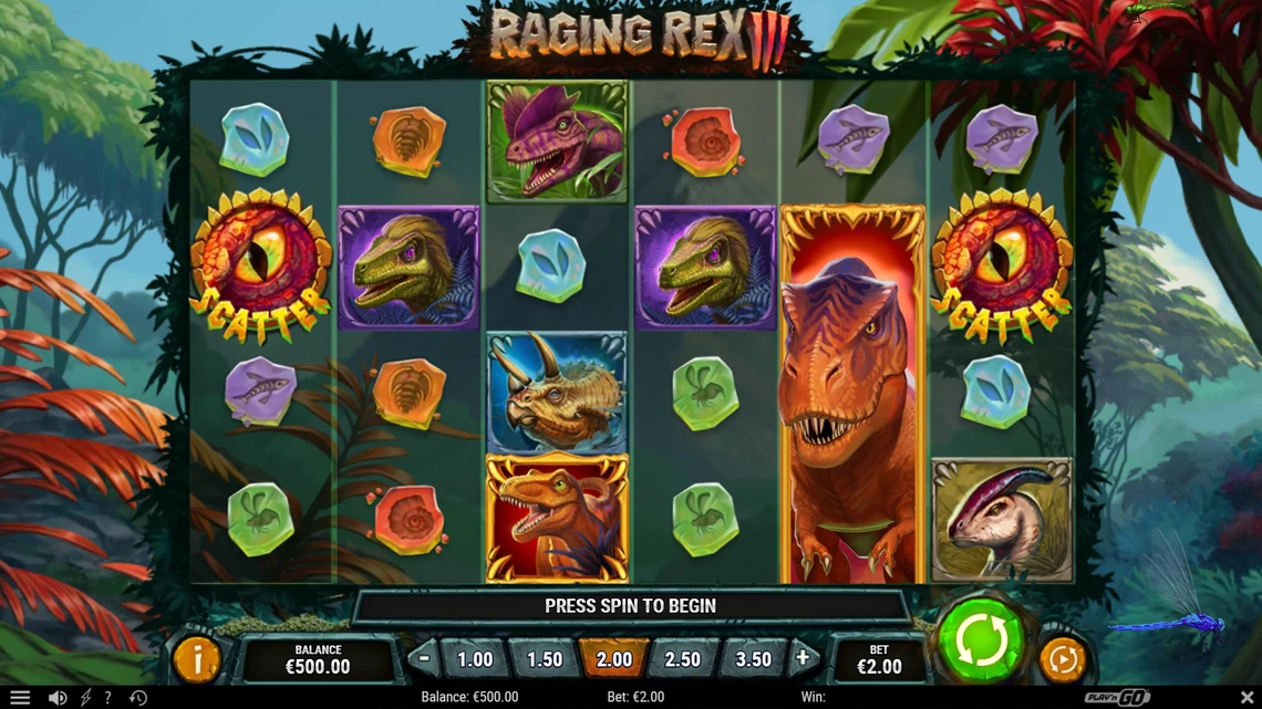 Raging rex 3 base