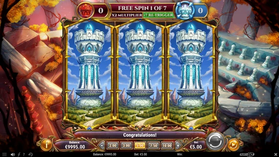 Rabbit hole Riches tower power free spins