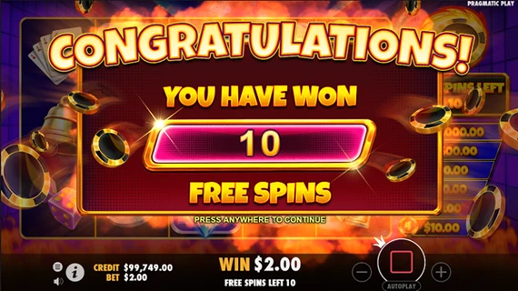 cash chips free spins unlocked