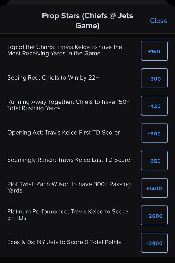 fanduel chiefs bets