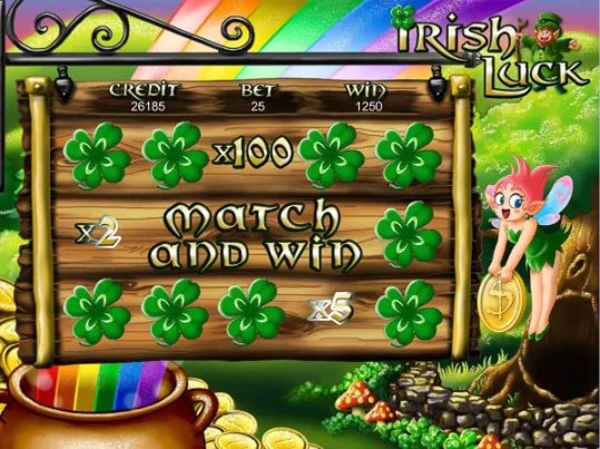 irish luck fairy bonus