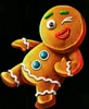 jingle wins gingerbread man