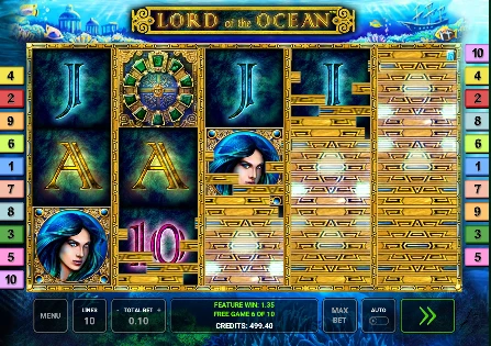 lord of the ocean free spins bonus