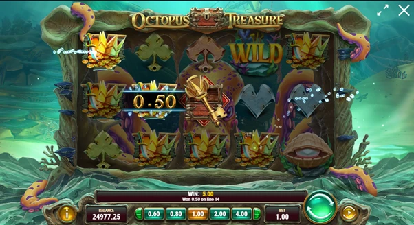 octopus treasure base win