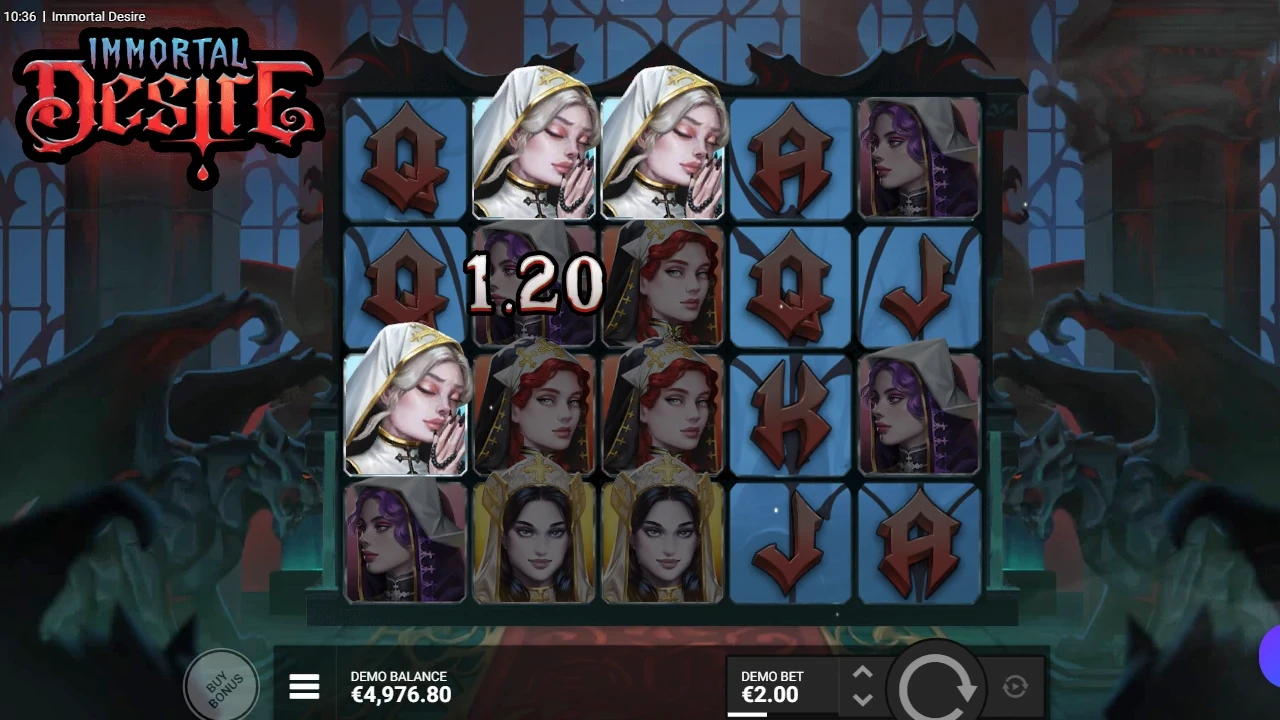 Bite into Big Wins with Hacksaw Gaming's New Immortal Desire Slot