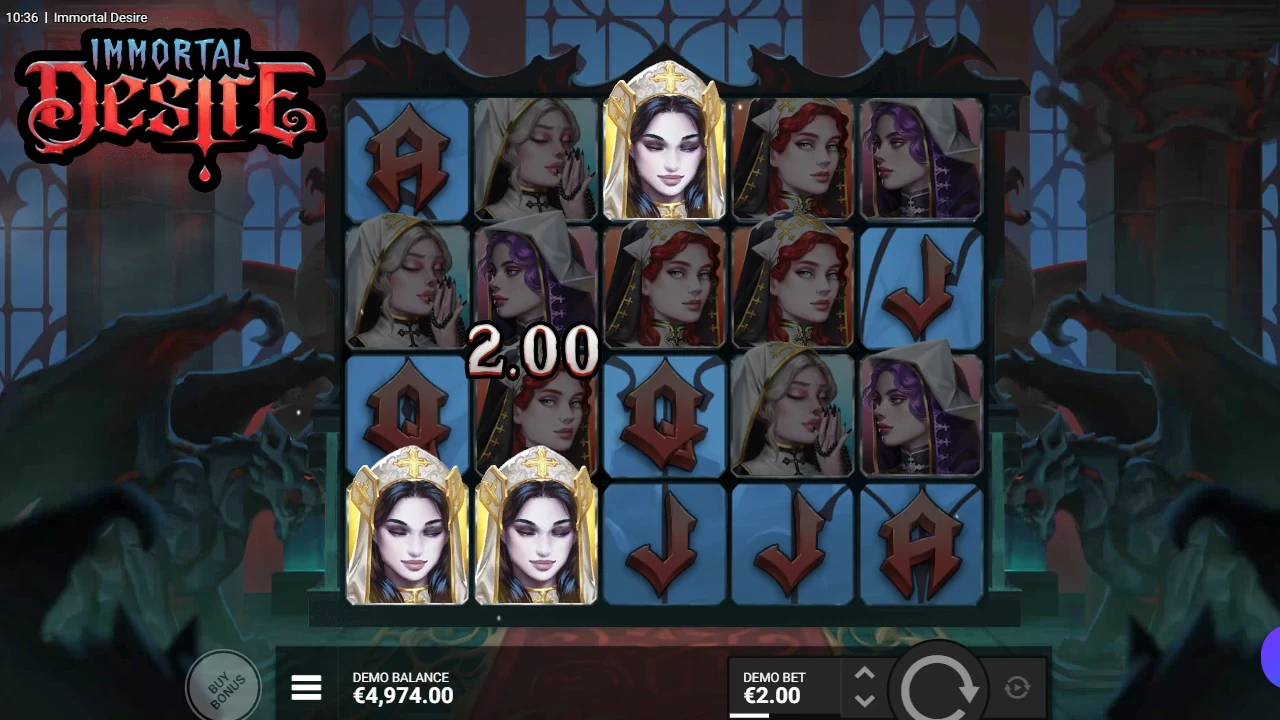 Immortal Desire Slot, Review + Play Demo