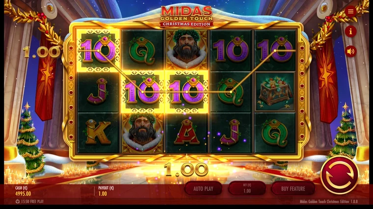 Midas Golden Touch Slot - Play Online at King Casino