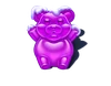 Sugar Rush X-Mas purple gummy bear