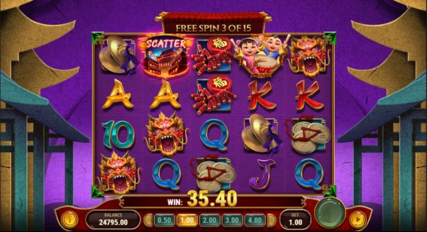 celebration of wealth free spins bonus