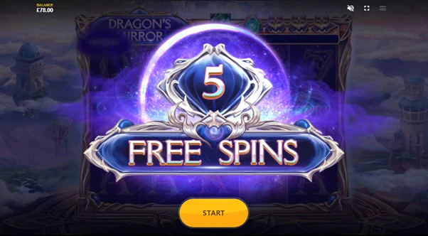 dragon's mirror free spins unlocked