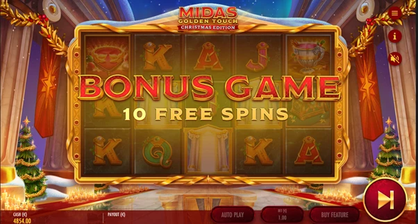 Thunderkick Slot Midas Golden Touch Christmas Edition