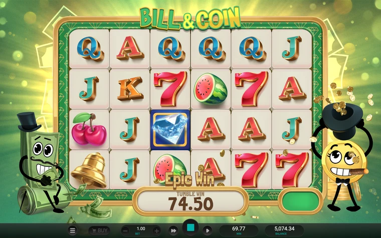 Bill & Coin Epic Win