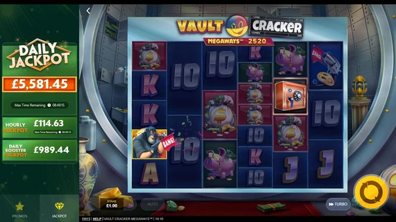 Vault Cracker Megaways (Red Tiger Gaming) 2