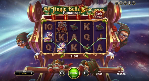 jingle bells bonanza winning combination