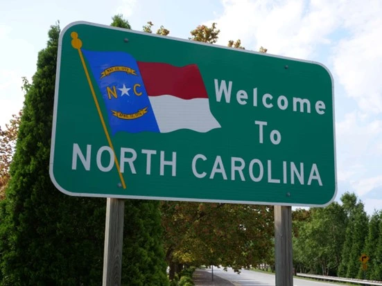 north carolina sign