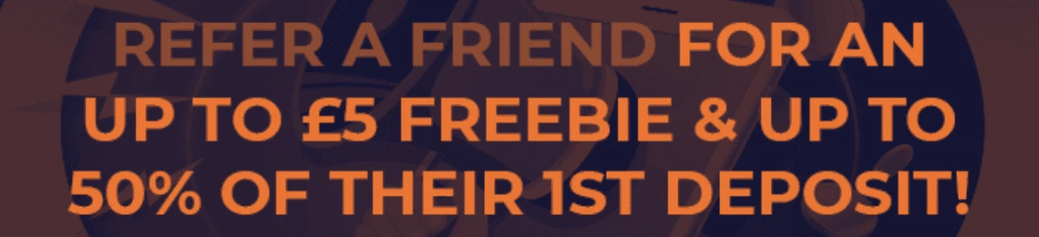 Casino 2020: Refer A Friend to Get £5 & 50% of their FTD