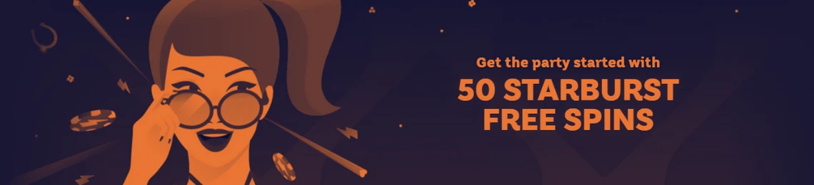 PartyCasino Welcome Bonus: 50 Free Spins on ﻿First Deposit