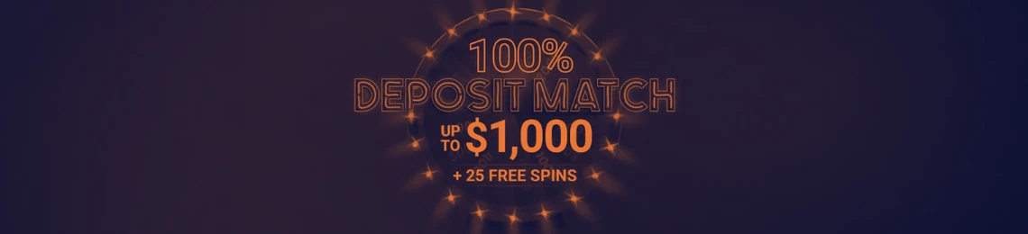 PartyCasino Welcome Bonus 100% up to $1,000 & 25 Free Spins