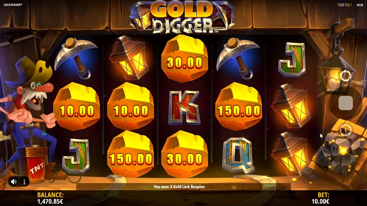 Gold Digger slot by iSoftBet full details, review here