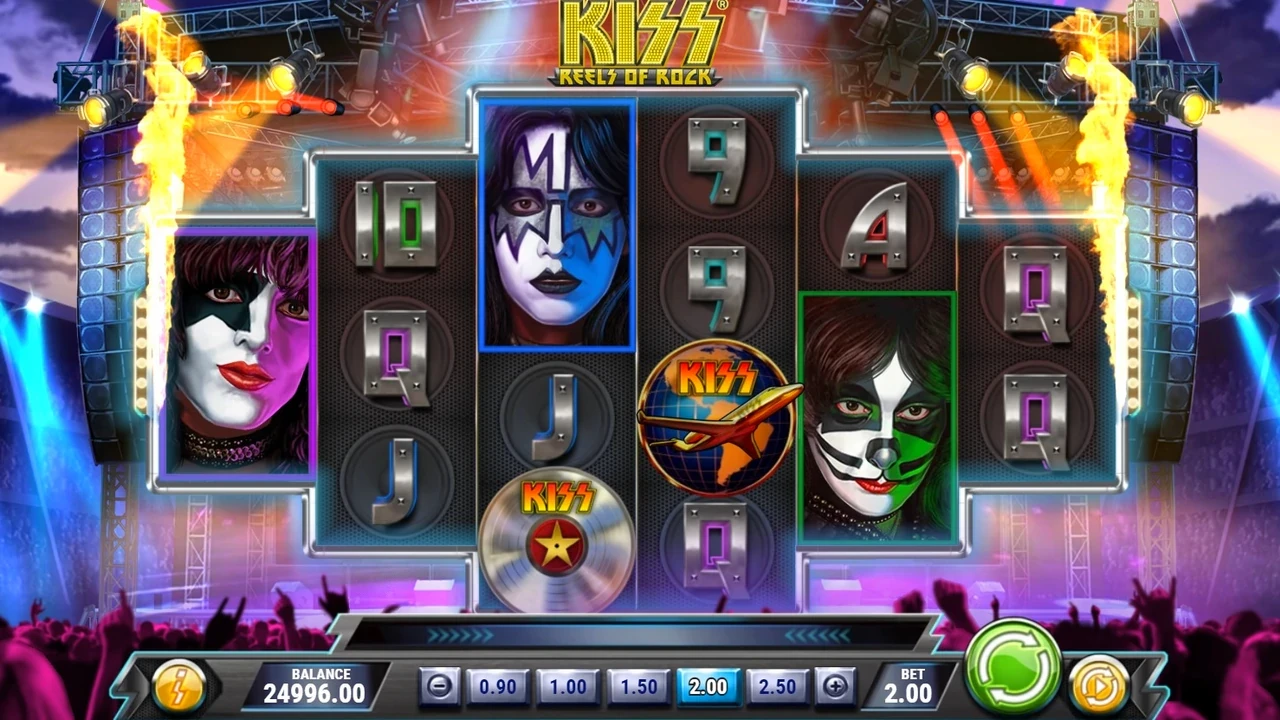 KISS Reels of Rock Slot Review: Play for Real Money