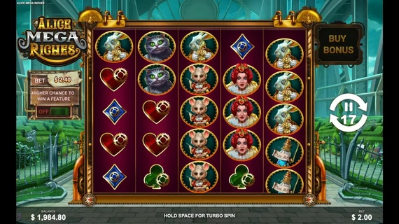 Alice Mega Riches (Wizard Games) 1