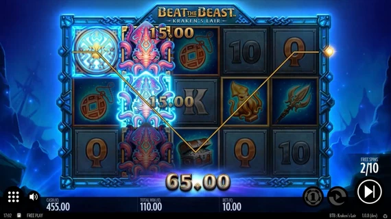 Beat the Beast Kraken's Lair (Thunderkick) 3