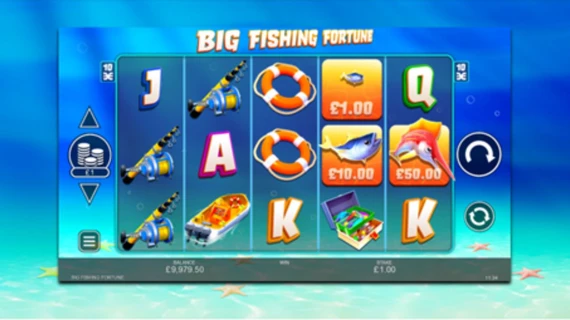 Big Fishing Fortune standard base game