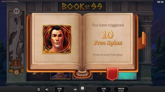 Book of 99 Free Spins