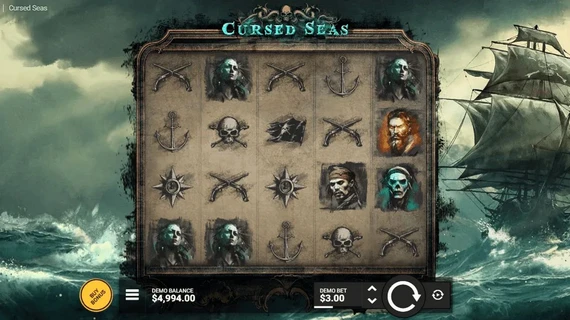 Cursed Seas - Hacksaw Gaming 1