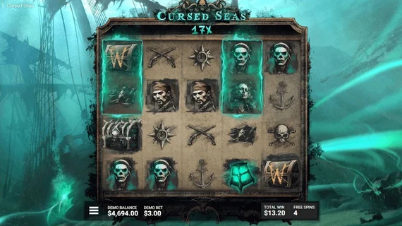Cursed Seas - Hacksaw Gaming 2