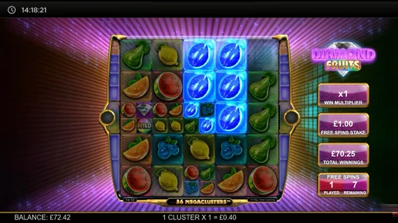 Diamond Fruits (Big Time Gaming) 3