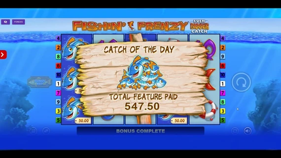 Fishin' Frenzy Even Bigger Catch (Blueprint Gaming) 4