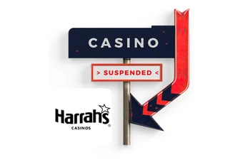 Harrah's Casino Suspended