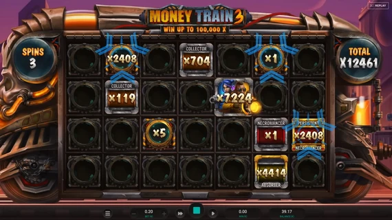 Money Train 3 Slot Review (Relax Gaming) 3