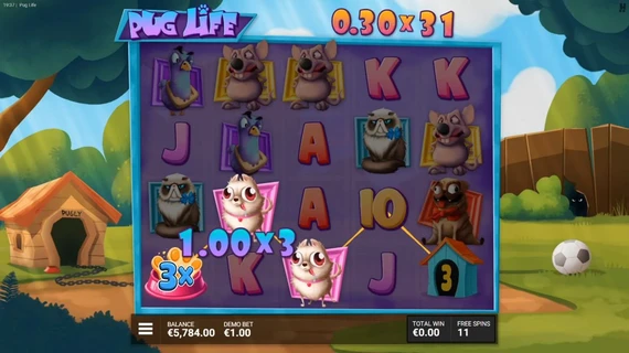 Pug Life (Hacksaw Gaming) 2