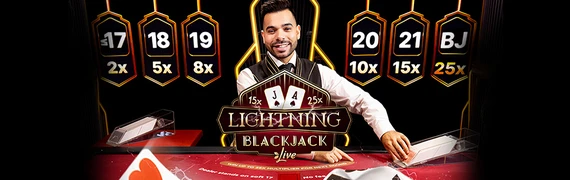 Rainbow Riches Lightning Blackjack