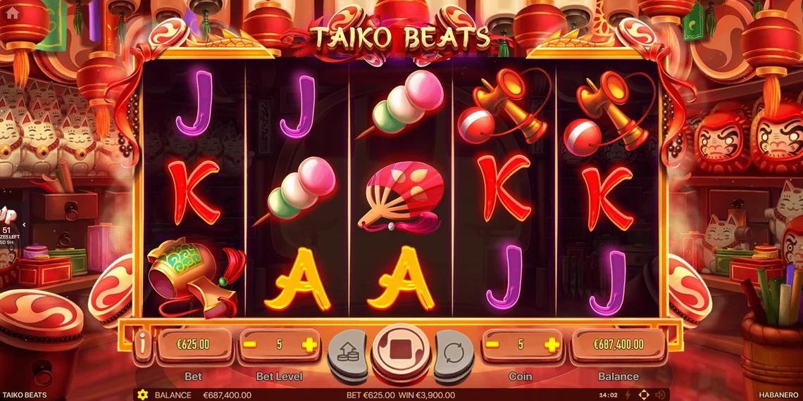 Taiko Beats free spins