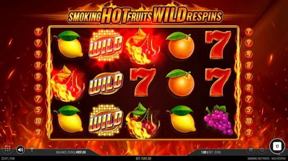 Smoking Hot Fruits Wild Re-Spins (1x2 Gaming) 2