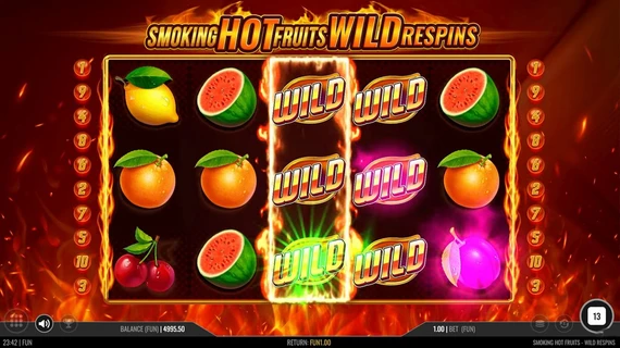 Smoking Hot Fruits Wild Re-Spins (1x2 Gaming) 3