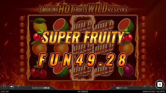 Smoking Hot Fruits Wild Re-Spins (1x2 Gaming) 4